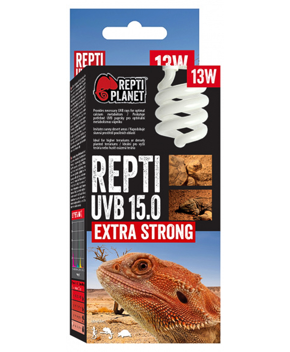 REPTI PLANET Лампа люминесцентная компакт UVB 15.0 13W