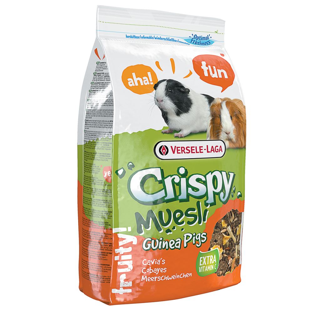 

Versele-Laga Crispy Muesli Guinea Pigs Корм для морских свинок с витамином С, 1 кг