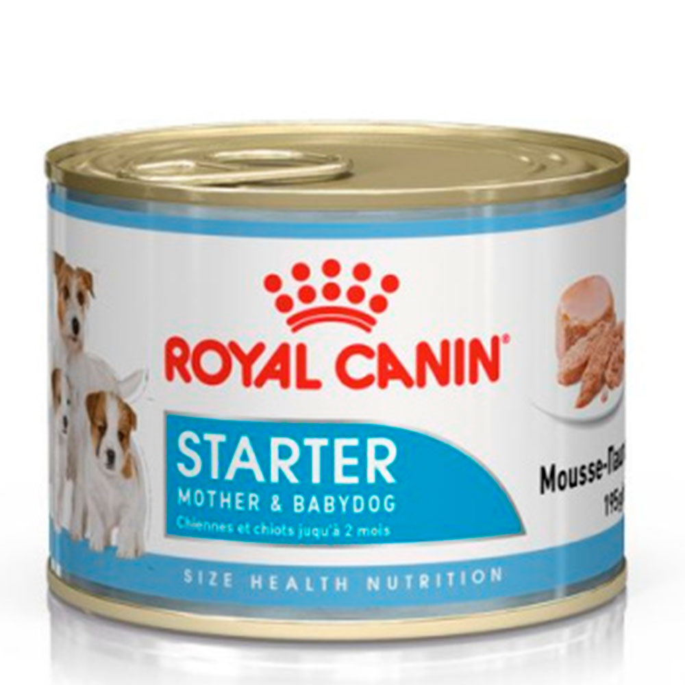 Royal Canin Starter Mousse мусс для сук и щенков до 2 месяцев, 195 г