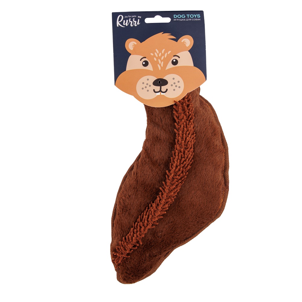 

Rurri Игрушка для собак Хвост бурундука, 33х14см