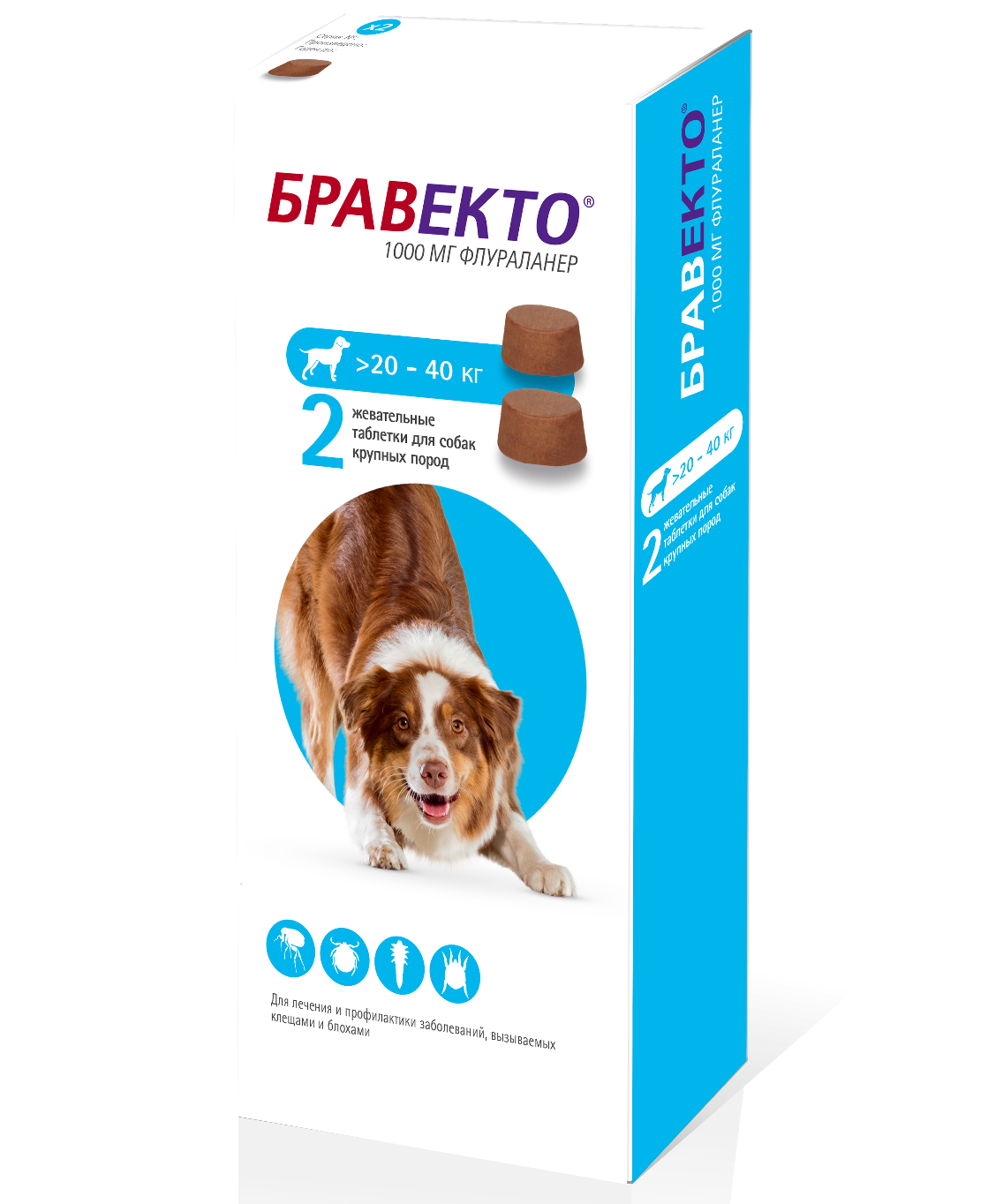 Бравекто 10 20 кг москва. Бравекто для собак 20-40 кг 1000 мг. Бравекто для собак весом 20-40 кг, таб. 1000 Мг. Бравекто 1000 20-40 кг 2 шт таблетка жевательная мг для собак. Таблетка Бравекто для собак 20-40 2 таблетка.