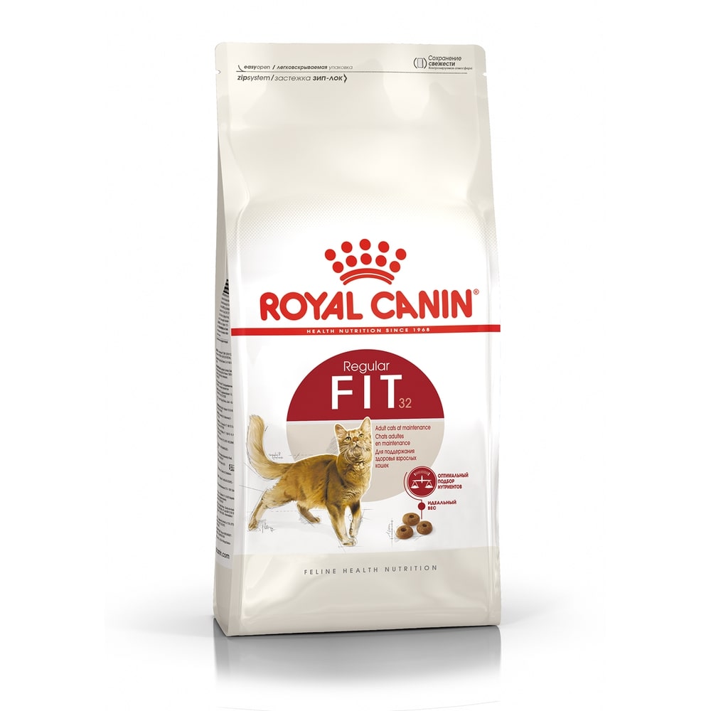 

Royal Canin Fit 32 корм для бывающих на улице кошек в возрасте от 1 до 7 лет, 400 г