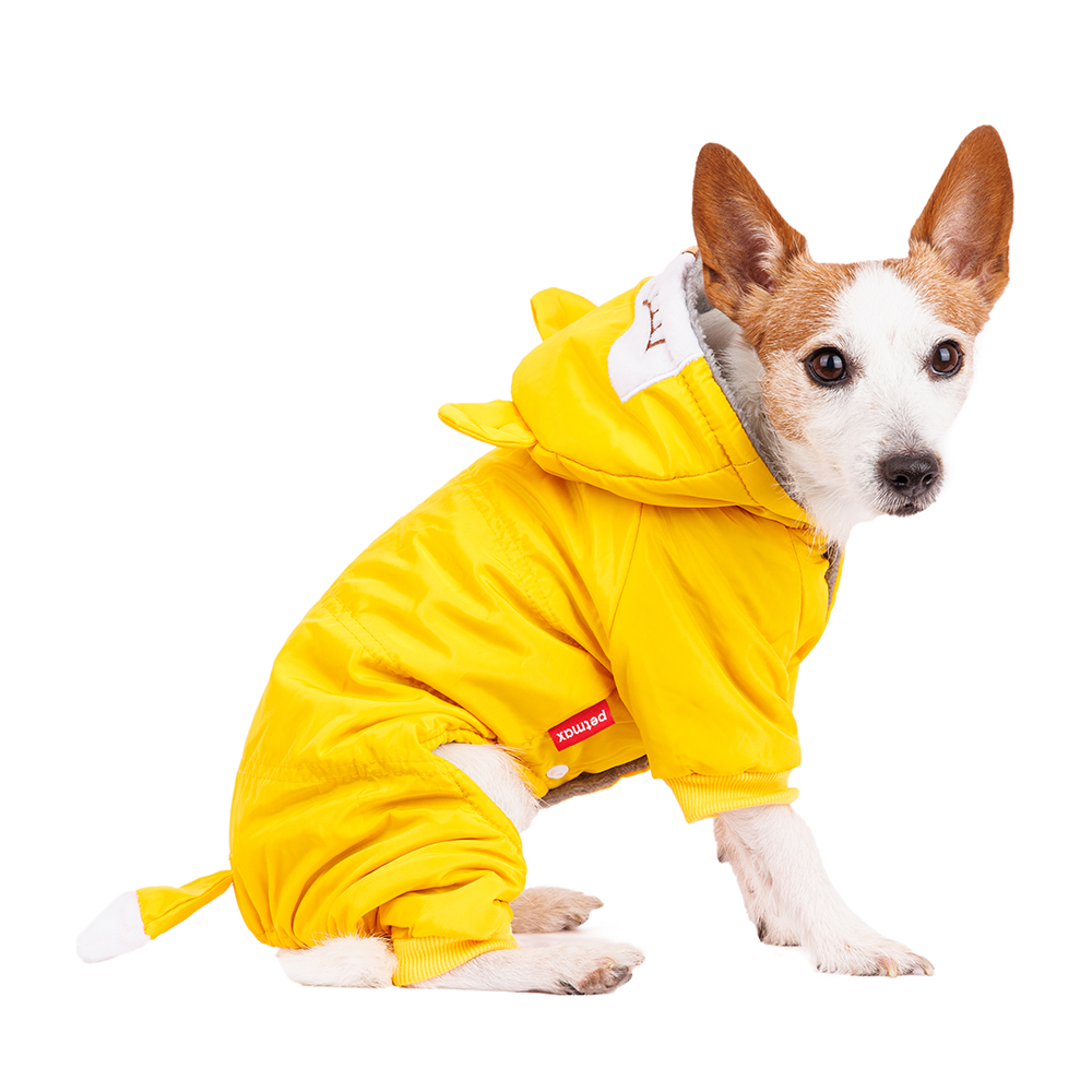 

Petmax Комбинезон для собак L желтый (унисекс)