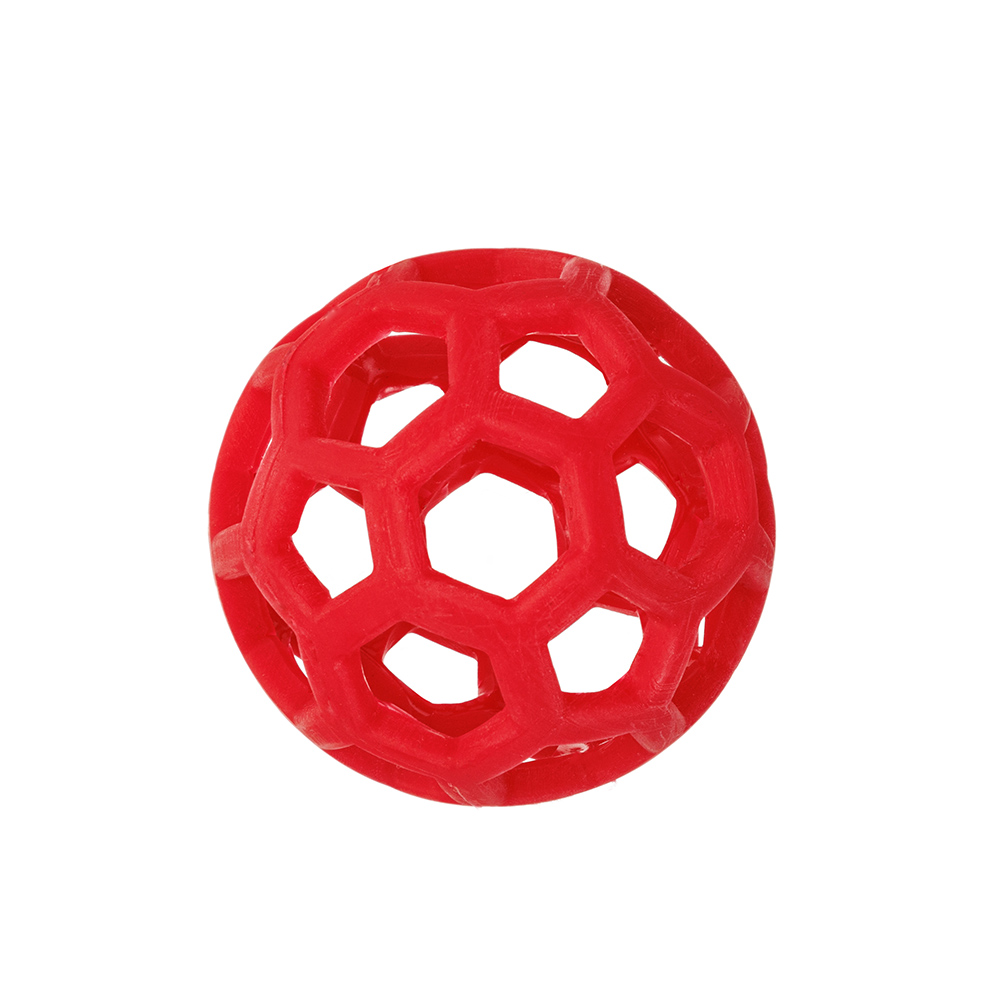 Pet Hobby Игрушка для собак Мяч сетчатый малый, 8,5 см, красный