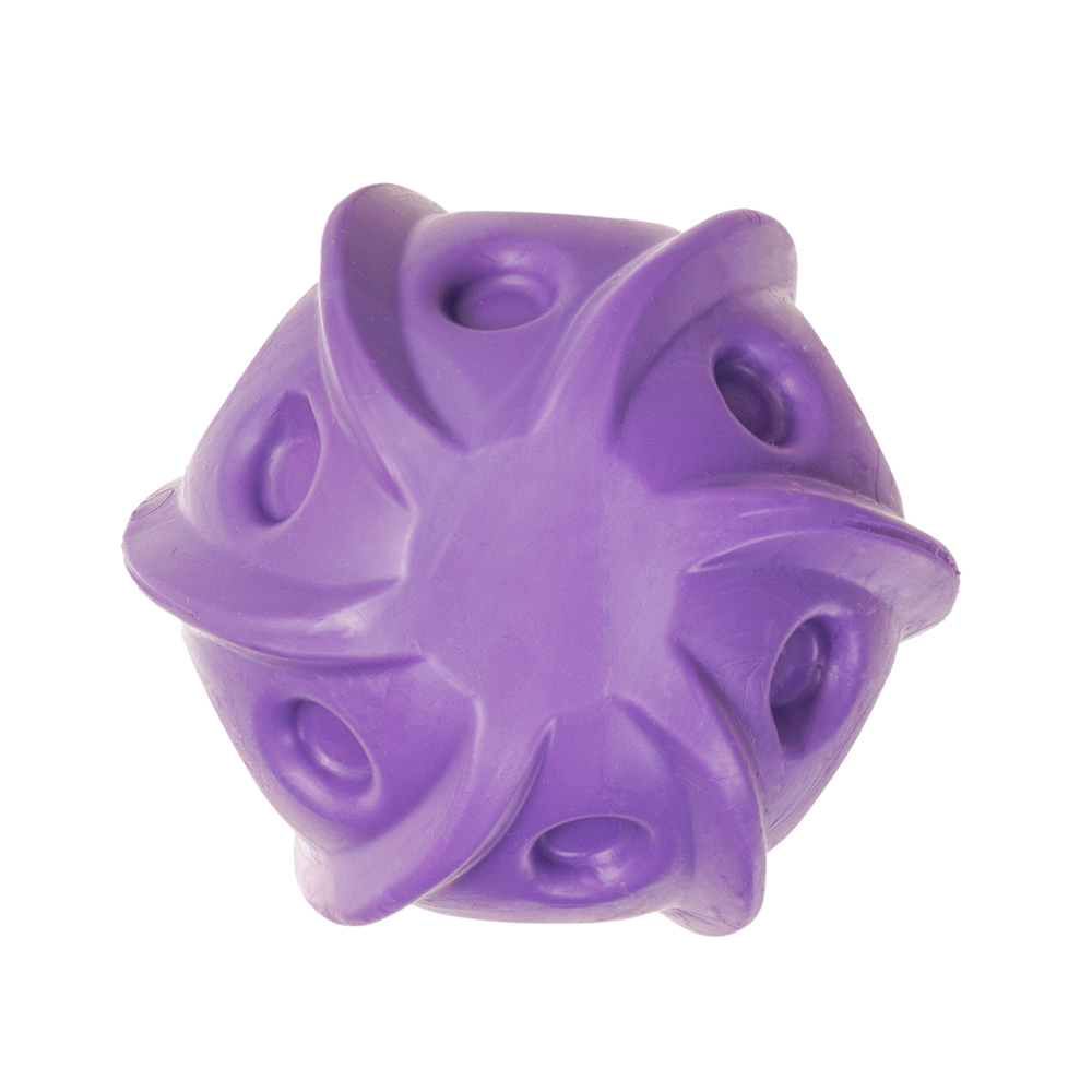 Pet Hobby Игрушка для собак Мяч, 9,5 см, фиолетовый