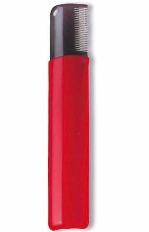 Artero Нож для тримминга красный, 18 зубцов