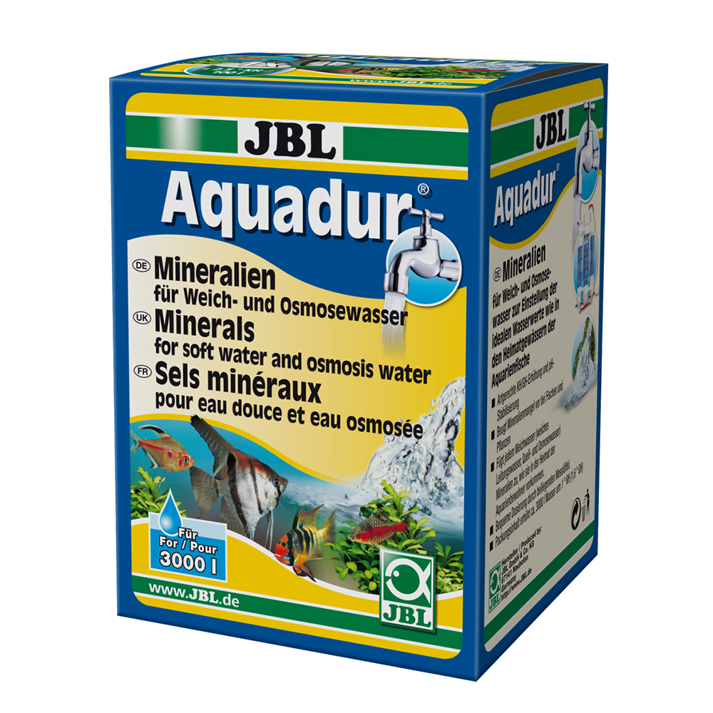 JBL Aquadur Соли жесткости для повышения KH и стабилизации pH в пресноводном аквариуме, 250г, на 3000л
