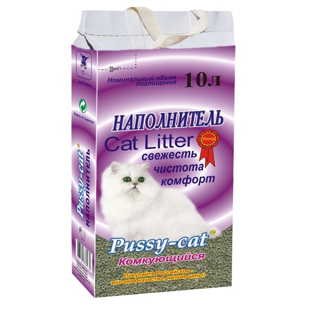 Pussy cat Наполнитель комкующийся