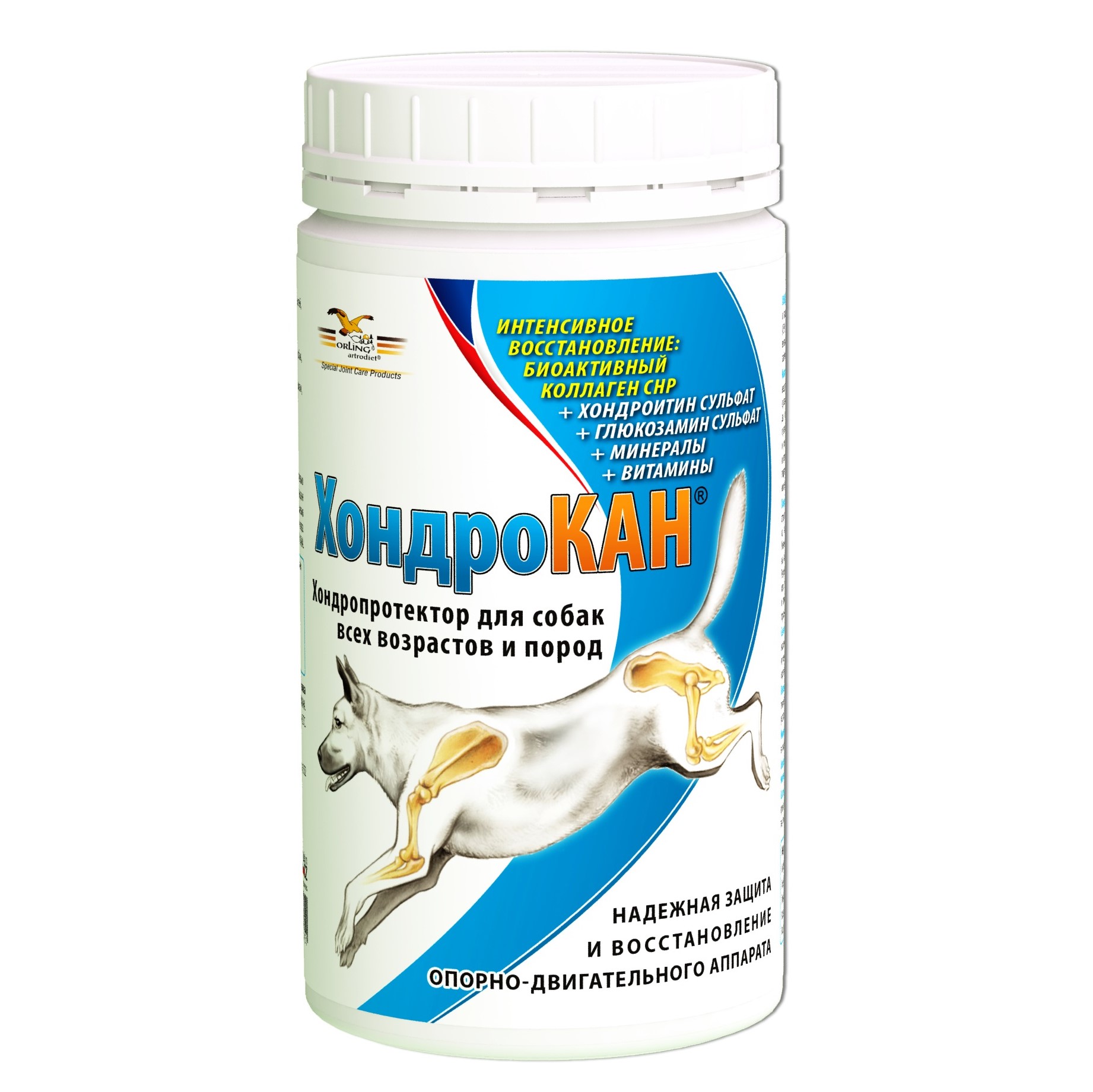 

Orling Хондрокан 500г (интенсивное восстановление суставов, связок, сухожилий)