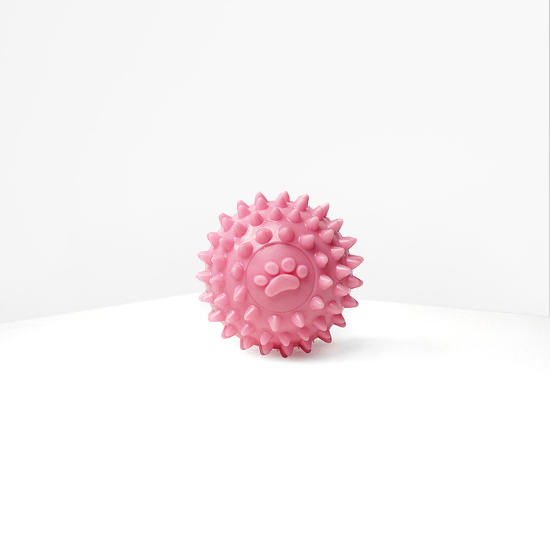 Barq Игрушка-мячик для зубов и десен - Dento Ball, Розовый