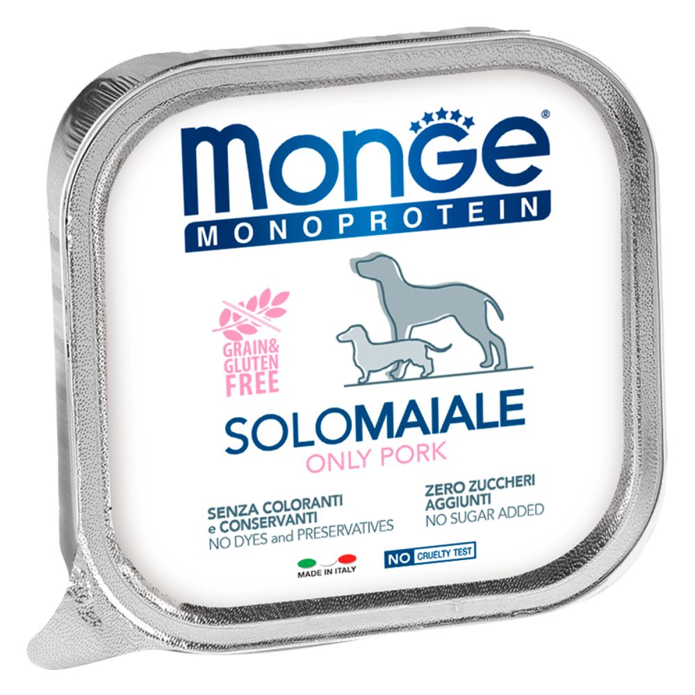 

Monge Monoprotein консервы для собак, со свининой, 150 г