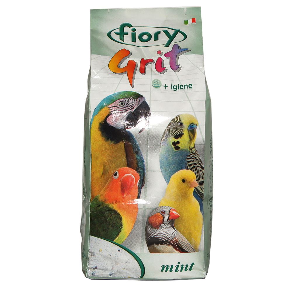 Fiory Grit Mint Песок для птиц с мятой, 1 кг
