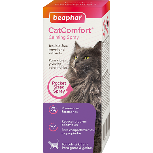 

Beaphar Карманный успокаивающий спрей Cat Comfort для кошек, 60мл