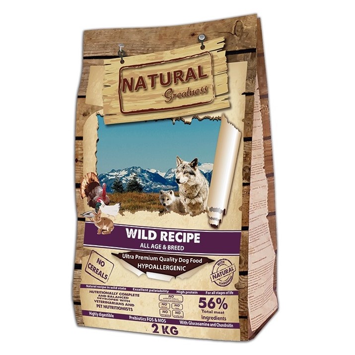 

Natural Greatness Wild Recipe сухой корм для собак 2 кг