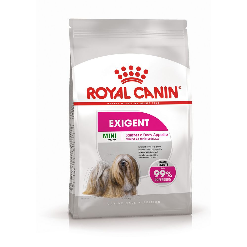 

Royal Canin Mini Exigent сухой корм для собак маленьких пород, привередливых в питании, 3кг