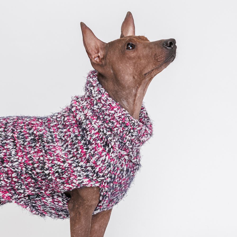 

Rurri Свитер вязаный для собак, 35 см, сине-фиолетовый