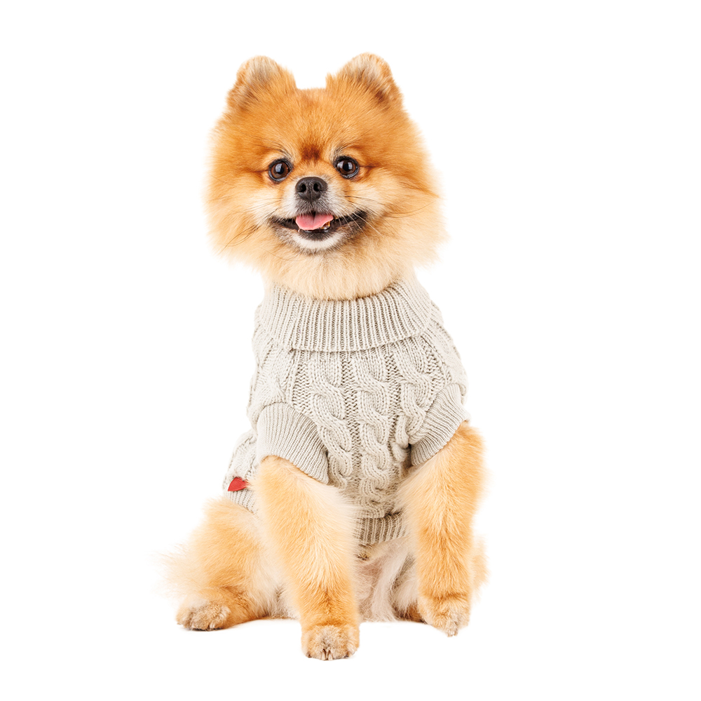 

Petmax Свитер для собак 30см M серый (унисекс)