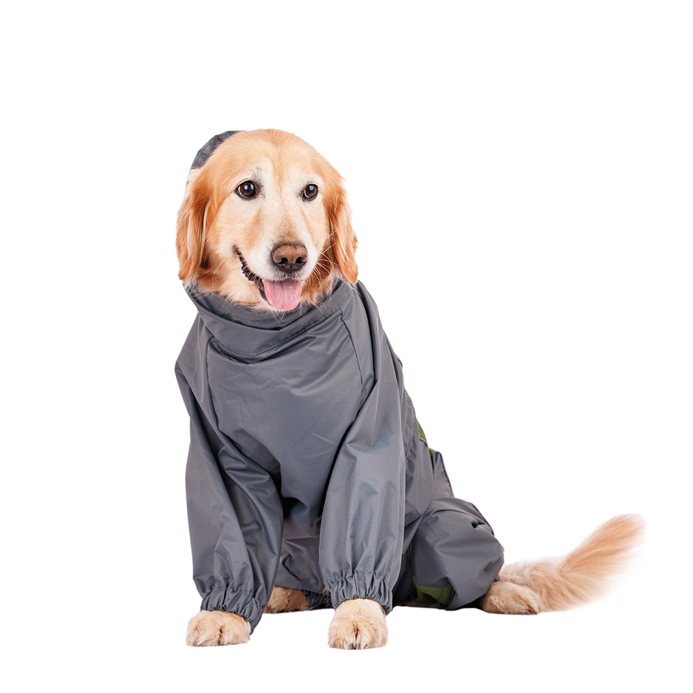 

Rungo Комбинезон теплый Лабрадор-ретривер, Хаски мальчик красный