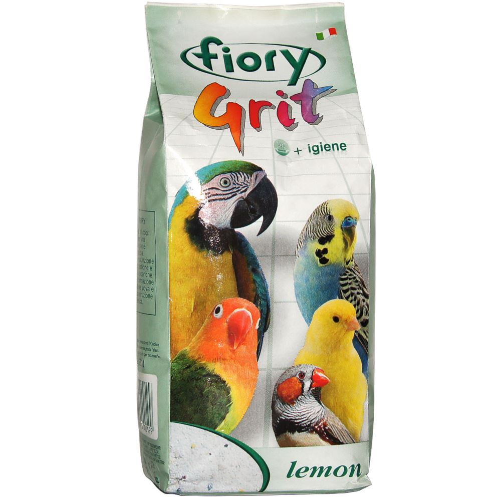 Fiory Grit Lemon Песок для птиц с лимоном, 1 кг
