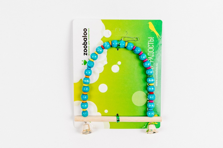 Zoobaloo Игрушка для птиц Качели Африка 17см