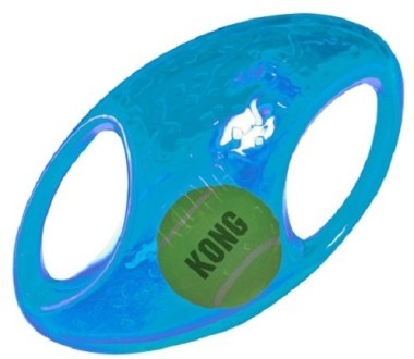 Kong Игрушка для собак Джумблер Регби L/XL синтетическая резина 23 см