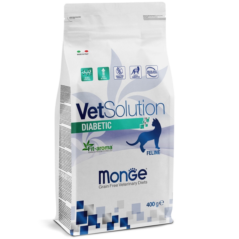 Monge VetSolution Cat Diabetic корм сухой для кошек 400 г