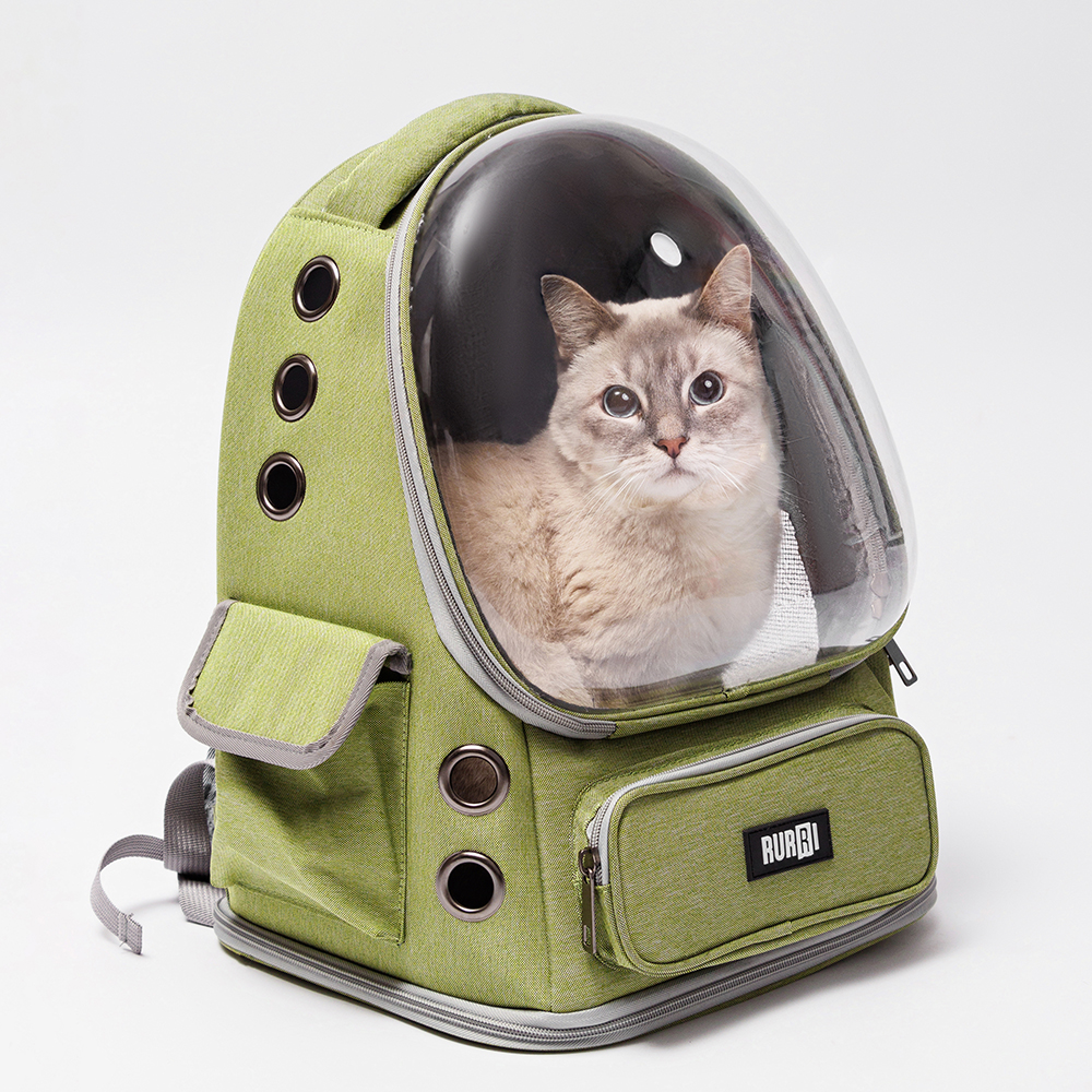 Рюкзак c прозрачным окошком для переноски кошек и собак, 42х34х27 см