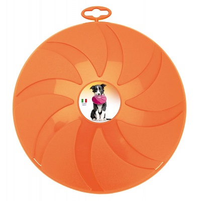 Летающий диск оранжевый