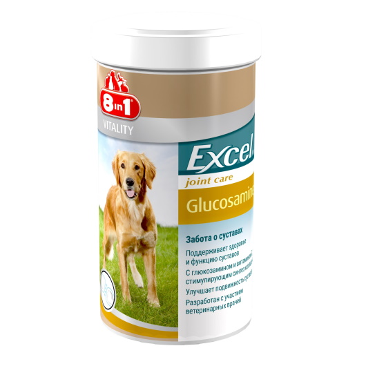 Excel Glucosamine добавка для собак Глюкозамин, 110таб.