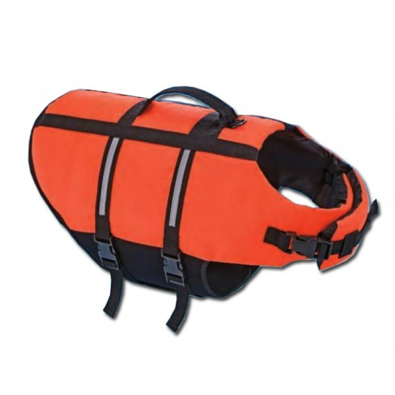 Жилет для собак плавательный DOG BUOYANCY AID 25см оранжевый