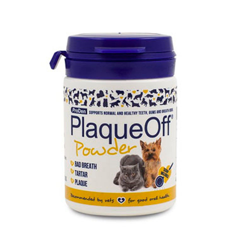 PlaqueOff Powder Средство для профилактики зубного камня у собак и кошек, 40 г