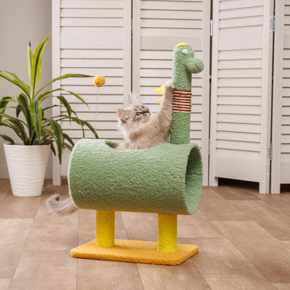 Когтеточка для кошек Динозавр 65 см