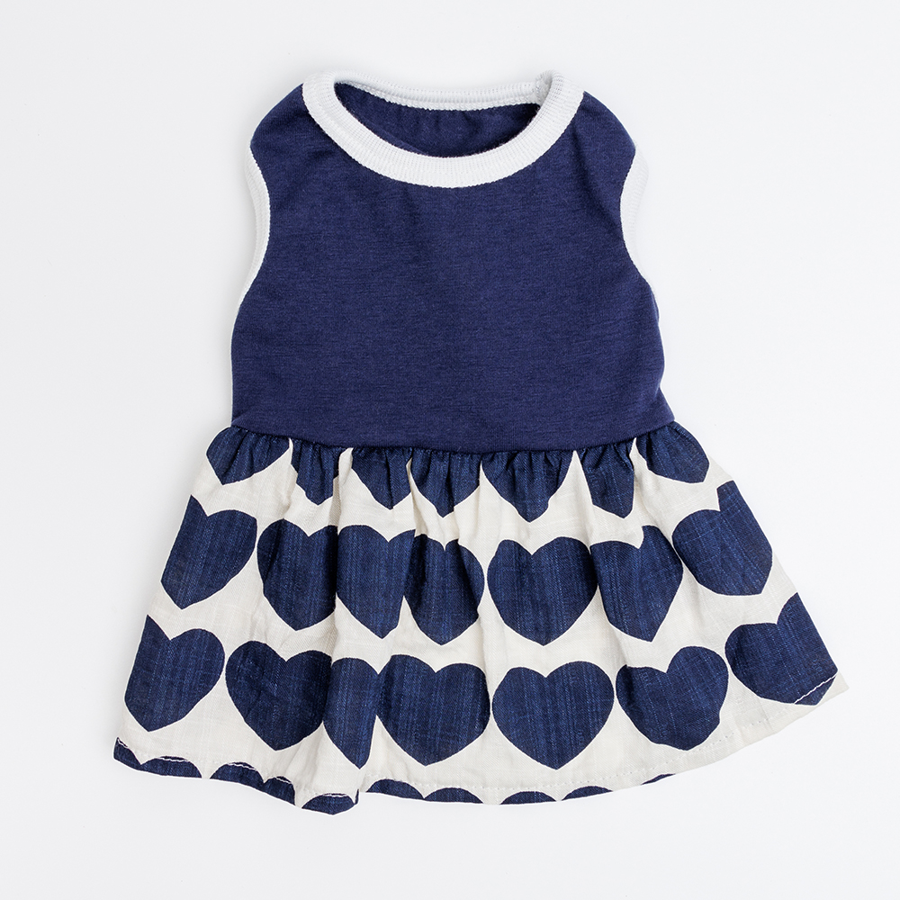 Petmax Платье для собак и кошек, S, синее Petmax Платье для собак и кошек, S, синее